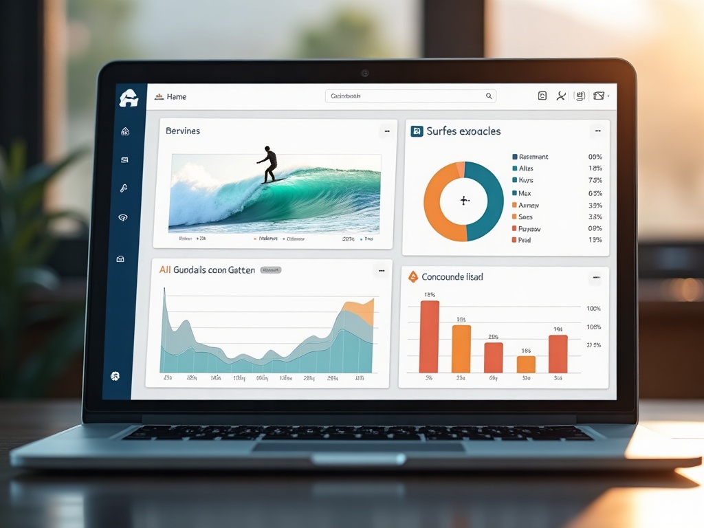 Surfer SEO dashboard showing AI content analysis