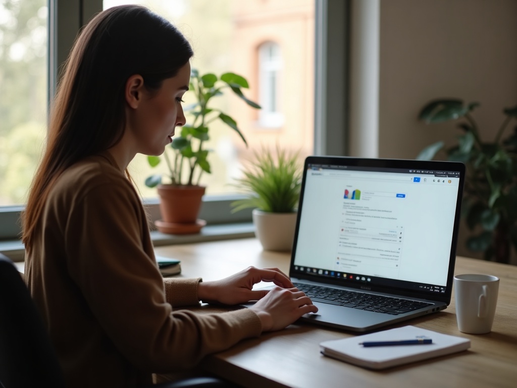 SEO conversacional para búsquedas por voz en 2026, persona hablando con asistente virtual