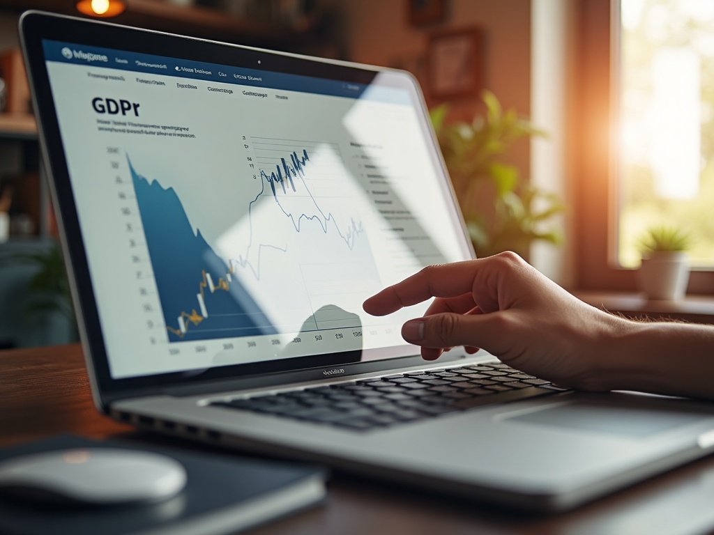 Modern corporate website with responsive design and GDPR compliance