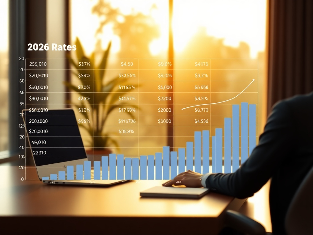Chart of SEO rates 2026: Google ranking prices