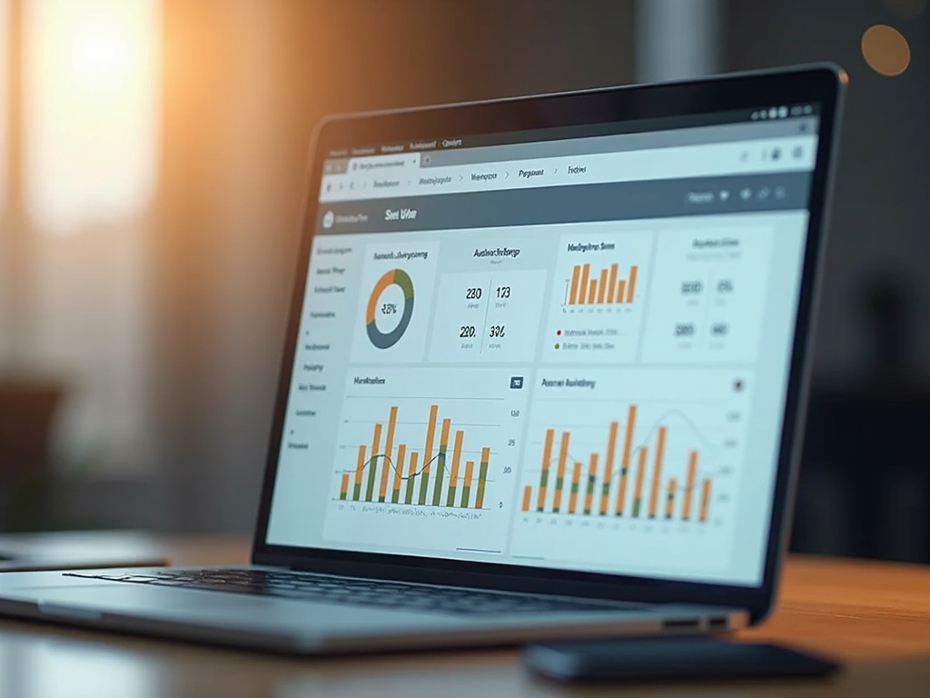 Panel de control de bot de leads con métricas de conversión