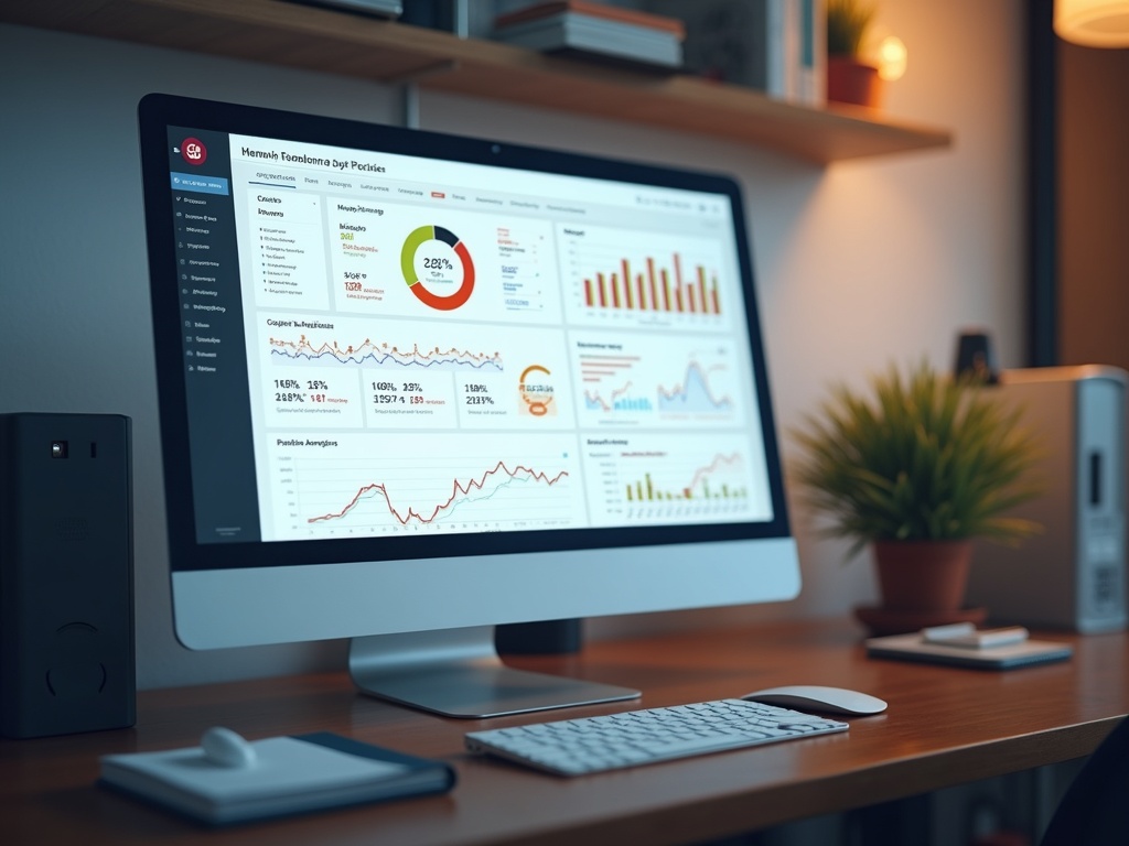Панель инструментов SEO для технологий с Semrush и Google Analytics