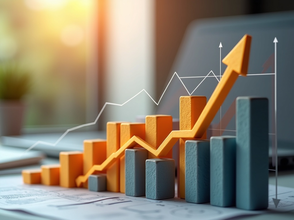 SEO promotion strategy in Spain with growth chart