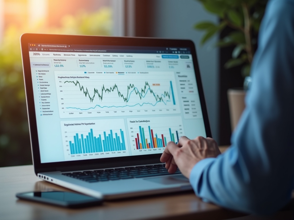 Web competitor analysis 2026: dashboard with SEO metrics