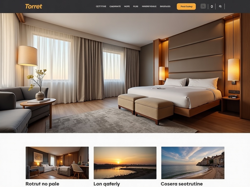 Diseño web para hotel en Torrent con motor de reservas y galería de fotos