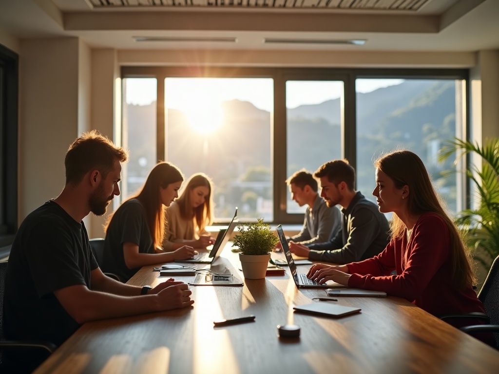 Equipo de SEO7.ES trabajando en el diseño web de una universidad en Aldaia