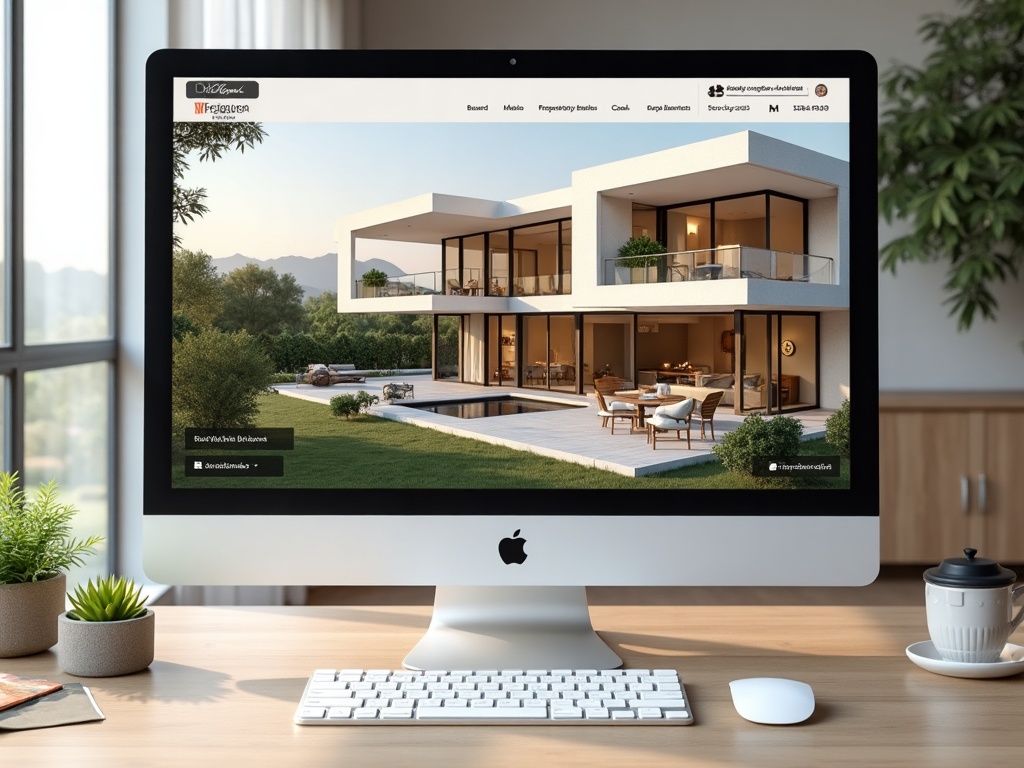 Diseño web para inmobiliaria en Alzira con catálogo de propiedades y mapa interactivo