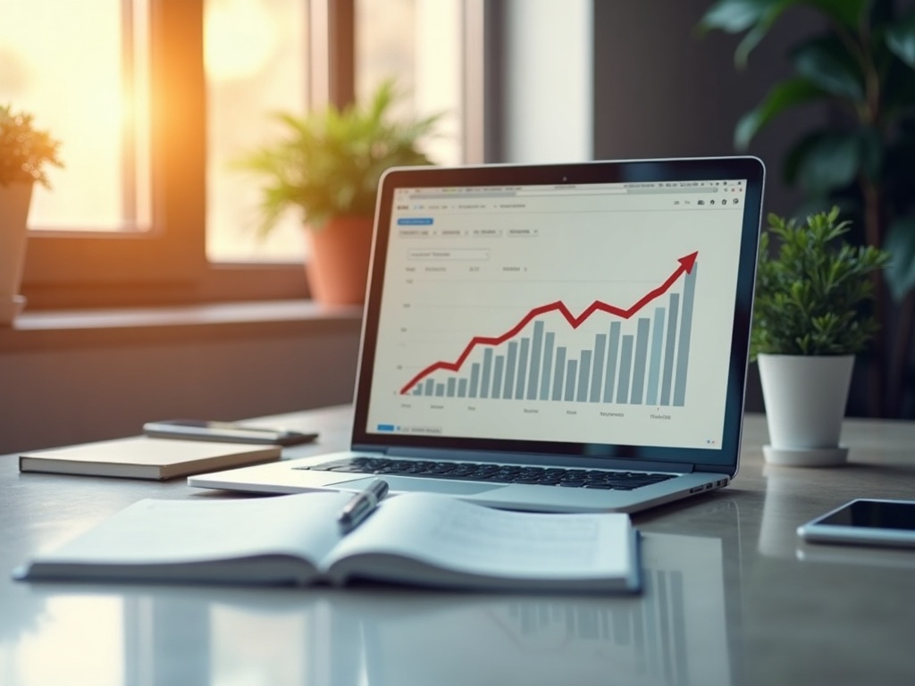 График роста органического трафика после SEO-стратегии в Валенсии
